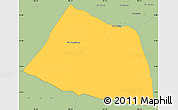 Savanna Style Simple Map of Phaxay