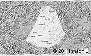 Gray 3D Map of Phou Kout