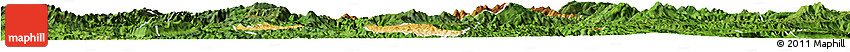 Physical Horizon Map of Phou Kout, satellite outside