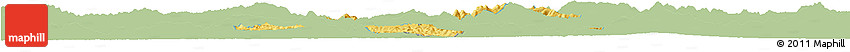 Savanna Style Horizon Map of Phou Kout, single color outside Savanna Style Horizon Map of Phou Kout, single color outside