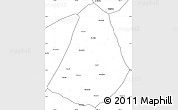 Blank Simple Map of Phou Kout