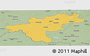 Savanna Style Panoramic Map of Aizkraukles