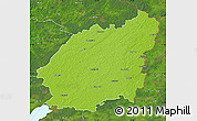 Physical Map of Balvu, satellite outside