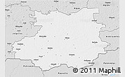 Silver Style 3D Map of Bauskas