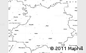 Blank Simple Map of Bauskas