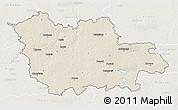 Shaded Relief 3D Map of Cesu, lighten