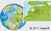 Physical Location Map of Cesu