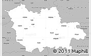 Gray Simple Map of Cesu