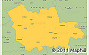 Savanna Style Simple Map of Cesu