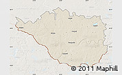Shaded Relief Map of Daugavpils, lighten