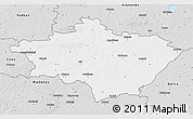 Silver Style 3D Map of Gulbenes