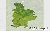 Satellite 3D Map of Jelgavas, lighten