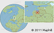 Savanna Style Location Map of Jelgavas, within the entire country