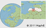 Savanna Style Location Map of Jelgavas, highlighted country