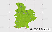 Physical Map of Jelgavas, cropped outside
