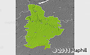 Physical Map of Jelgavas, desaturated