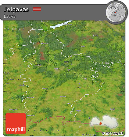 Satellite Map of Jelgavas