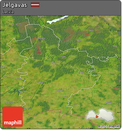 Satellite Map of Jelgavas