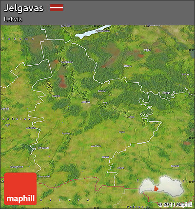 Satellite Map of Jelgavas