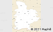 Classic Style Simple Map of Jelgavas