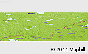 Physical Panoramic Map of Kraslavas
