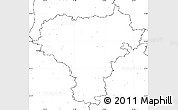 Blank Simple Map of Kuldigas, no labels