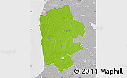 Physical Map of Limbazu, lighten, desaturated