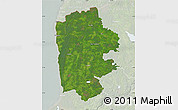Satellite Map of Limbazu, lighten