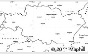 Blank Simple Map of Madonas
