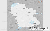 Gray 3D Map of Rezeknes