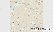 Shaded Relief Map of Rezeknes