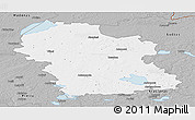 Gray Panoramic Map of Rezeknes