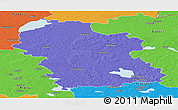 Political Panoramic Map of Rezeknes