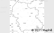 Blank Simple Map of Rezeknes