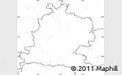 Blank Simple Map of Saldus, no labels