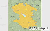 Savanna Style 3D Map of Valmieras