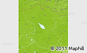 Physical Map of Valmieras