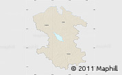 Shaded Relief Map of Valmieras, single color outside