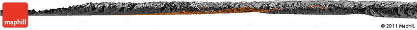 Physical Horizon Map of Butha-Buthe, darken, desaturated