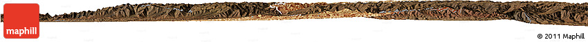 Satellite Horizon Map of Butha-Buthe, darken