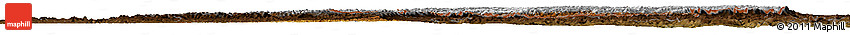 Physical Horizon Map of Lesotho, darken