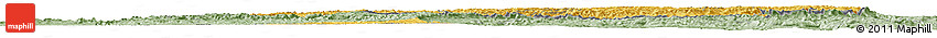 Savanna Style Horizon Map of Lesotho