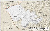 Classic Style 3D Map of Mafeteng