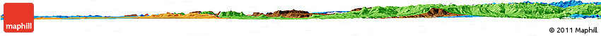 Physical Horizon Map of Mafeteng, political outside