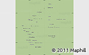 Savanna Style Map of Lesotho, single color outside