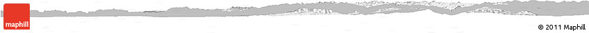 Gray Horizon Map of Maseru, single color outside Gray Horizon Map of Maseru, single color outside
