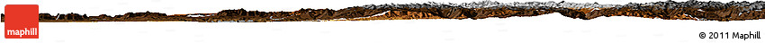 Physical Horizon Map of Maseru, darken