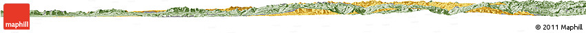 Savanna Style Horizon Map of Maseru