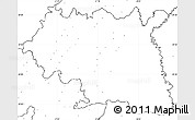 Blank Simple Map of Maseru, no labels