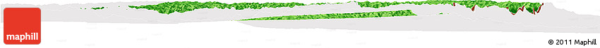 Political Horizon Map of Mokhotlong, cropped outside